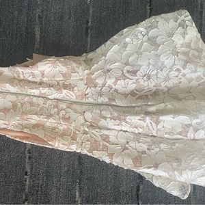 White cocktail dress